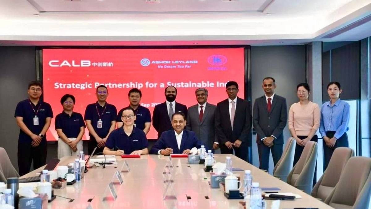 Hinduja Flagship Ashok Leyland Bets on Chinese Partnership to Power India’s EV Battery Future
