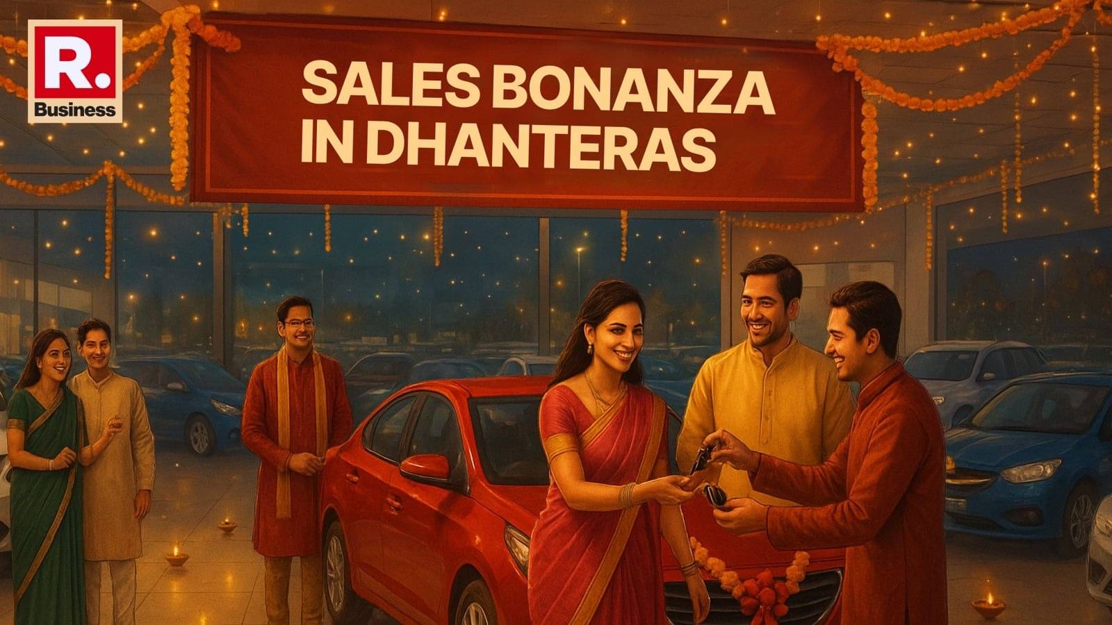 Record Wheels Roll Out This Dhanteras: GST 2.0 Boosts Car Sales Across India