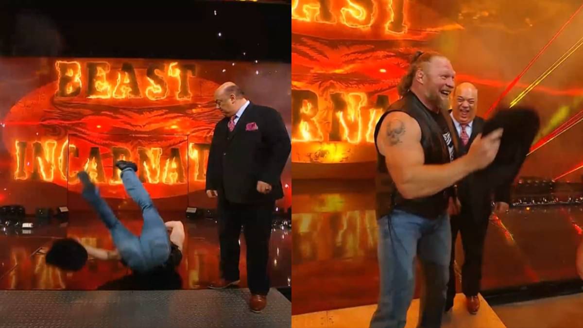 Brock Lesnar Endures Embarrassing Fall While Making Entrance In WWE RAW Before Survivor Series: WarGames