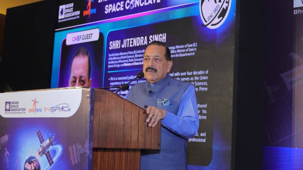 Space Sector to Drive Indian Economy Growth, Projected to Reach $44-45 Billion in Next Decade: Jitendra Singh