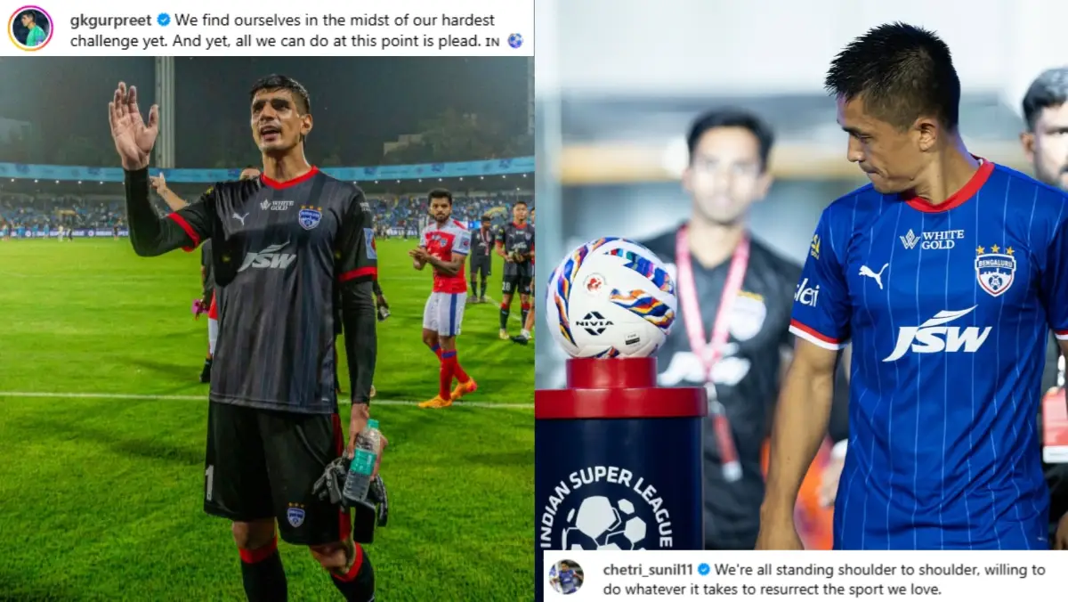 ‘India Needs Its Competitive Football’: Sunil Chhetri And Gurpreet Singh Sandhu Make Emotional Plea For Indian Super League Season To Begin