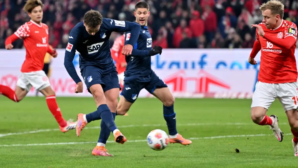 Mainz Strike Late To Rescue Point And Halt Hoffenheim Winning Streak