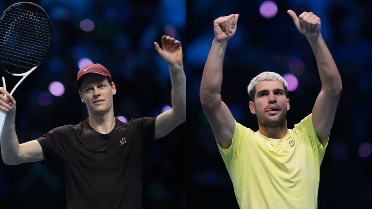 Carlos Alcaraz vs Jannik Sinner Live Streaming: When And Where To Watch The ATP Finals Match Live In India?