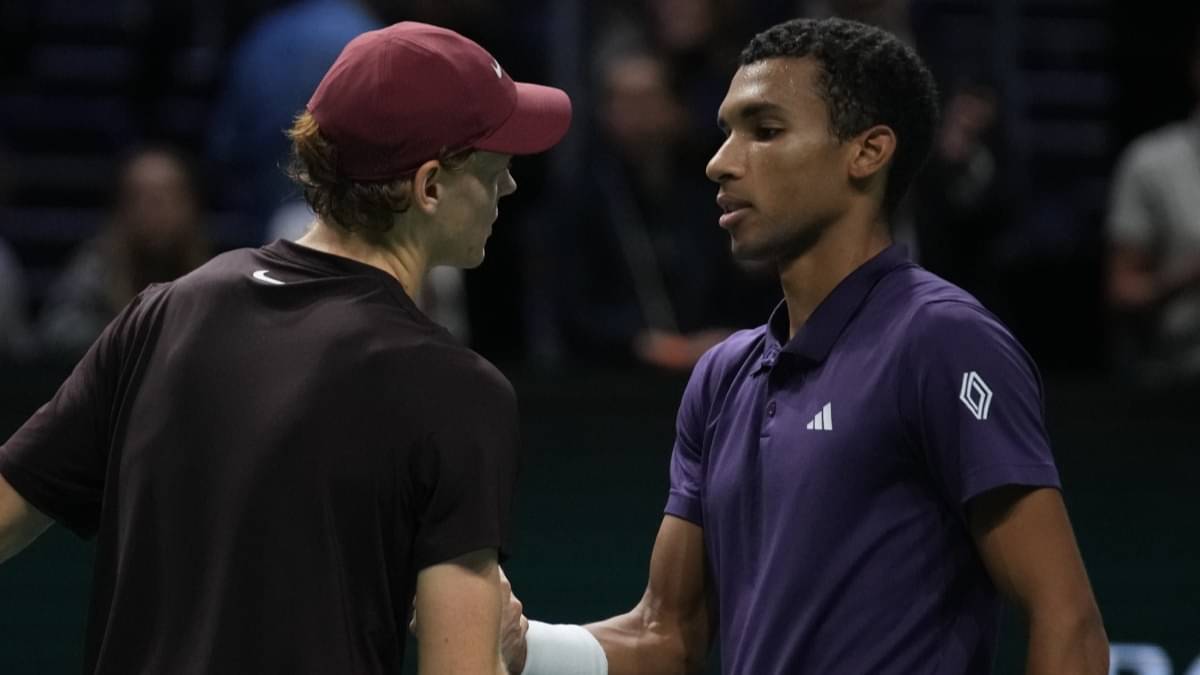 Jannik Sinner vs Felix Auger-Aliassime Live Streaming: When And Where To Watch The ATP Finals Match Live In India?