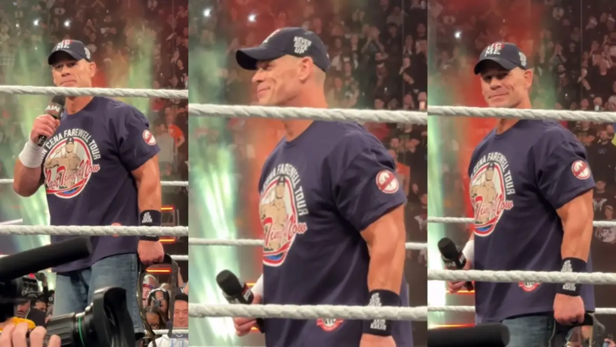 WATCH: John Cena Holds Back Tears On His Last Monday Night RAW Appearance Amid ‘Thank You’ Chants At Madison Square Garden