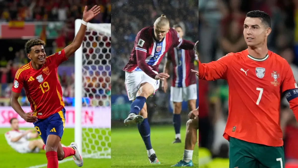 Yamal, Mbappé And Ronaldo Close To Qualifying For 2026 World Cup, Haaland’s Norway Nearest Of All
