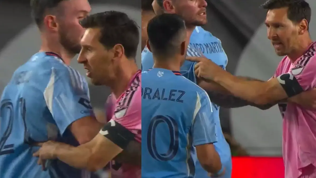 WATCH: Lionel Messi Gets Into Heated Argument With Maximiliano Moralez, Secures 47th Career Title After Winning MLS Eastern Conference