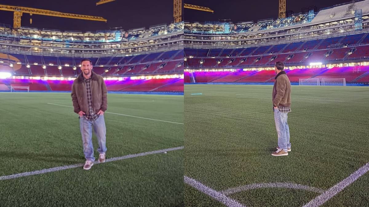 ‘I Hope I Can Come Back.: Inter Miami Star Lionel Messi Pictured At Revamped Camp Nou, Teases Return To FC Barcelona