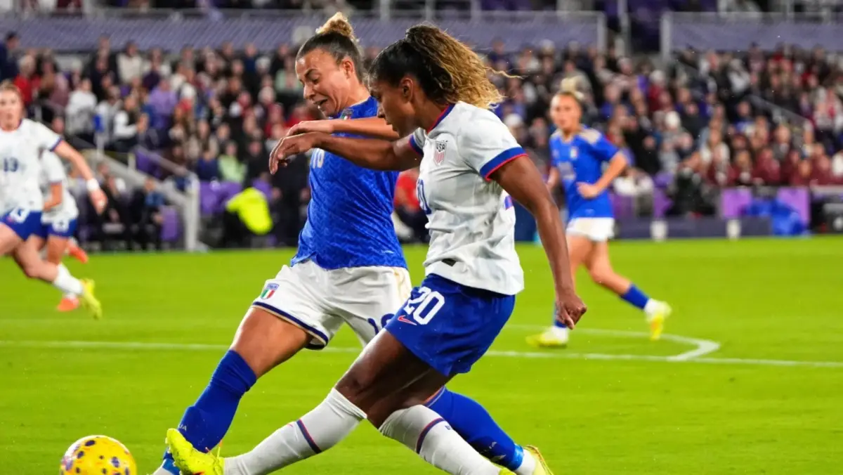 Cat Macario Scores Twice, US Women Beat Italy 3-0 In First Of Two Friendlies