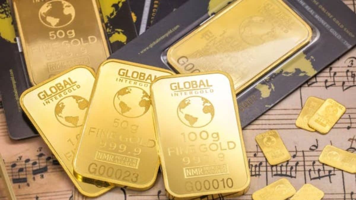 Gold Eases From Near Two-Week High As Investors Book Profits