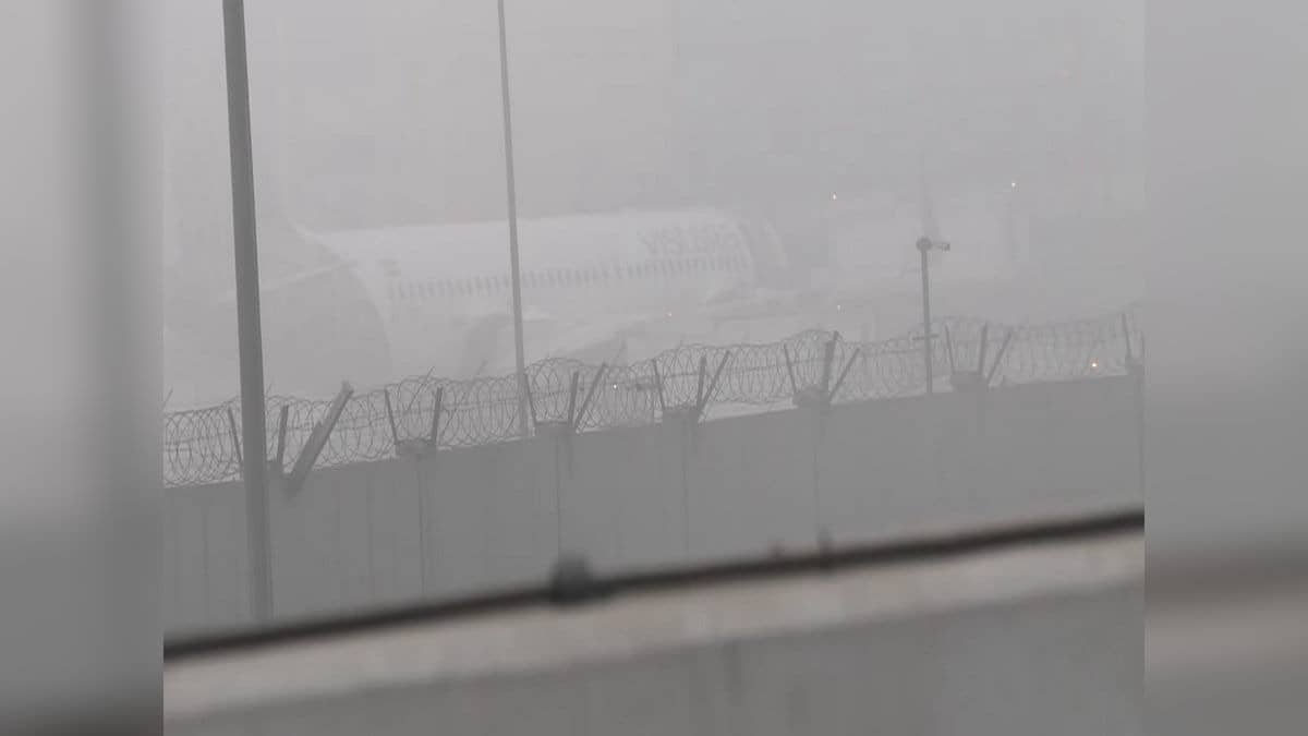 60 Arrivals, 58 Departures: Flights Cancelled At Delhi Airport Due To Dense Fog