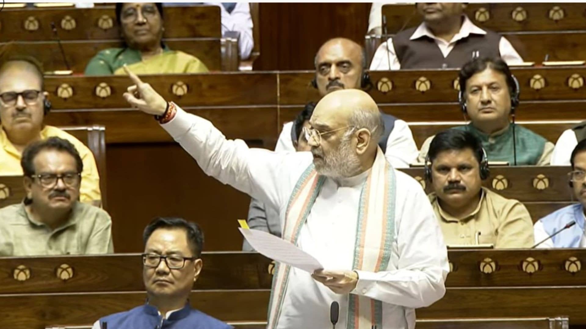 All Eyes On Amit Shah As Rajya Sabha Takes Up SIR Discussion