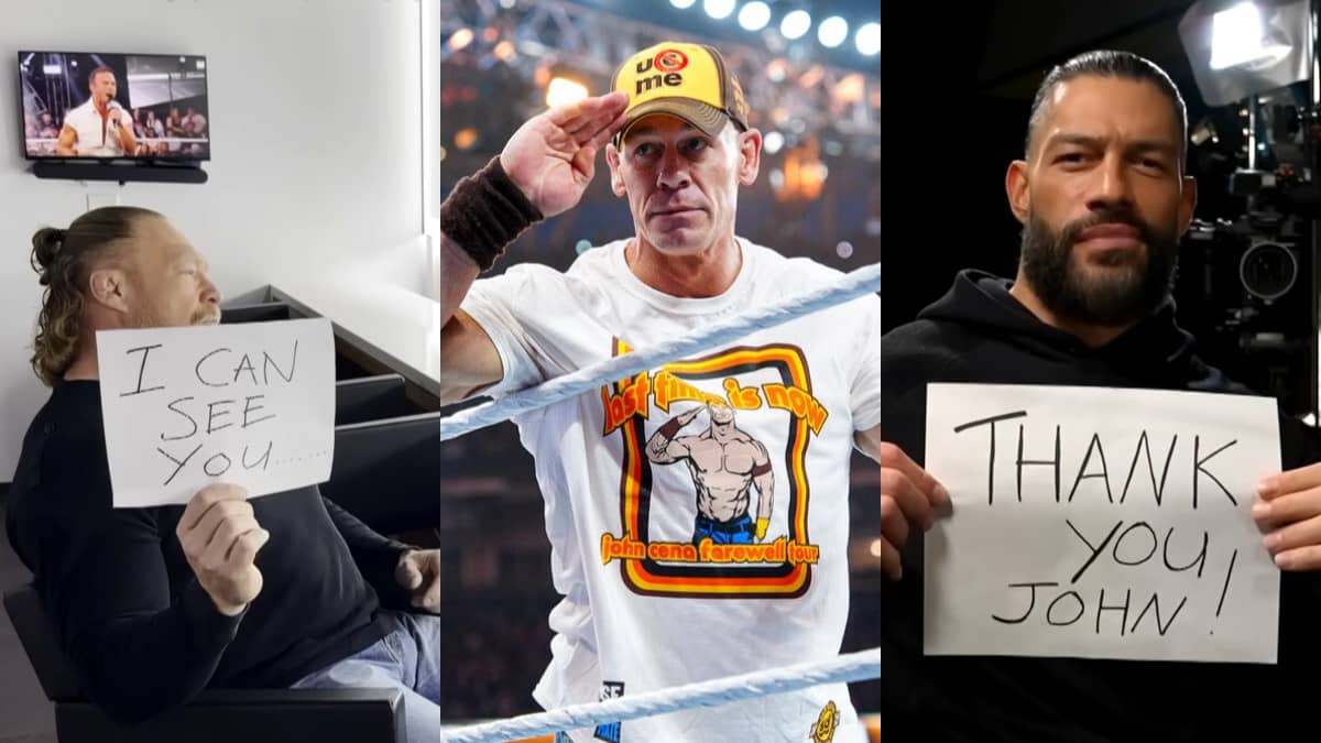 Brock Lesnar Breaks Character, Joins Roman Reigns And Other Stars As WWE Share ‘Special Retirement Tribute’ Ahead Of John Cena’s Farewell Match