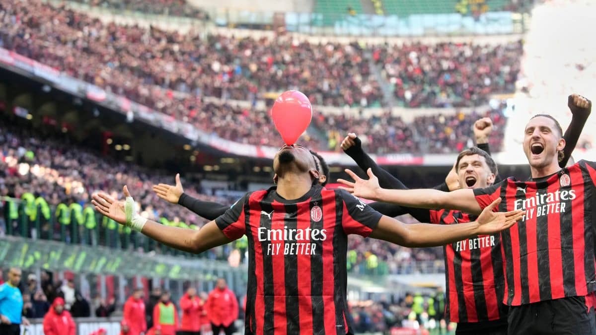 Christopher Nkunku Shines With A Brace Against Verona, Propelling AC Milan To Serie A Summit
