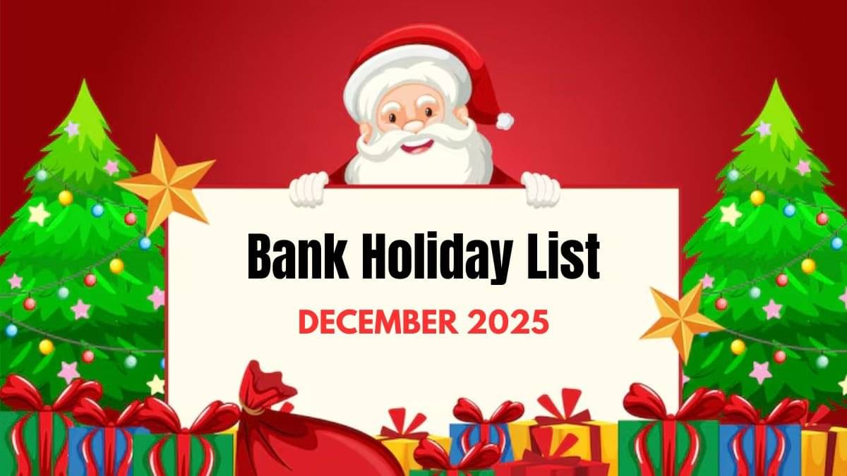 Bank Holidays In December 2025: Check The State-Wise Full List Of All 18 Closure Days