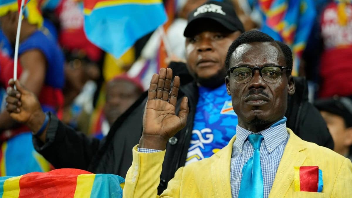 WATCH| Fan’s ‘Statue’ Moment Adds Lively Touch To DR Congo Triumph Over Botswana