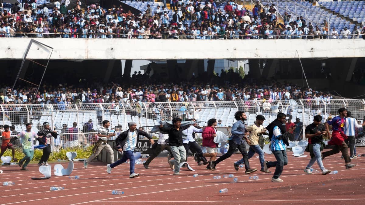 ‘They Wrecked The Stadium…’: Chaos At Kolkata’s Salt Lake Stadium During Lionel Messi’s GOAT India Tour Gathers Headlines In Argentina Press