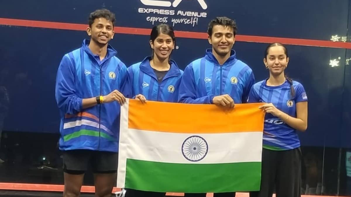 India Make History, Down Defending Champions Egypt To Reach Maiden Squash World Cup Final