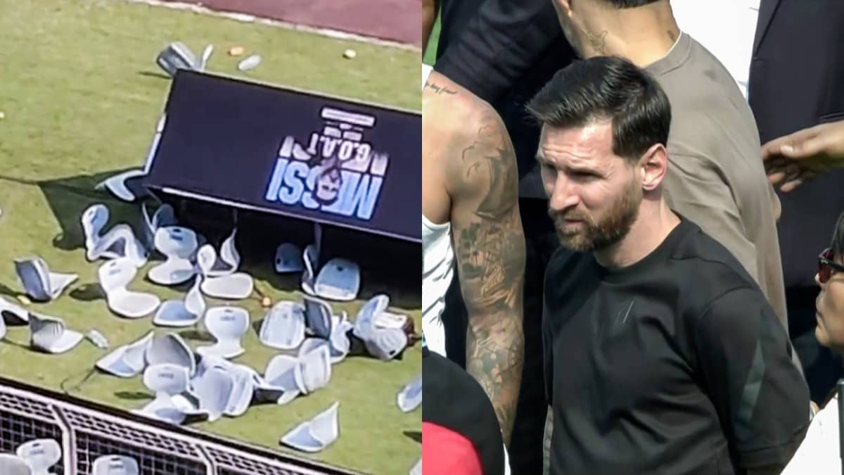 Lionel Messi’s GOAT India Tour In Kolkata Marred By Disorder; One Person Injured As Chaos Erupts At Salt Lake Stadium