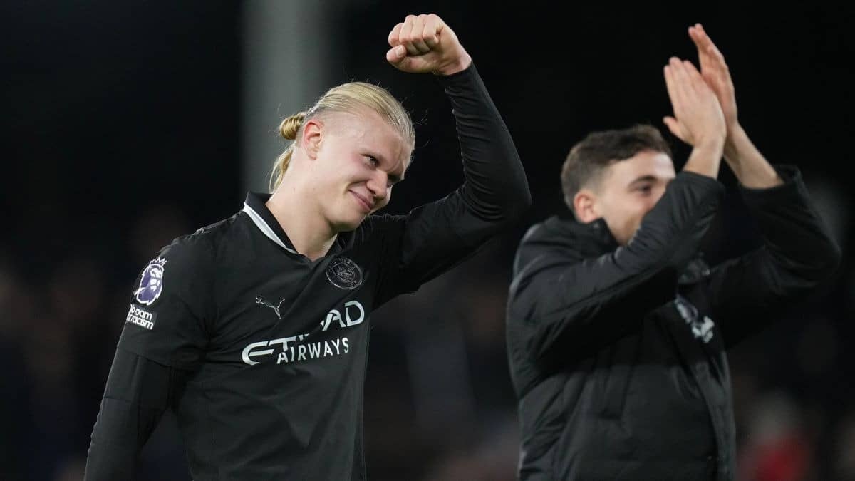 Erling Haaland Smashes Alan Shearer’s Premier League Record As Manchester City Beat Fulham In 4-5 Thriller