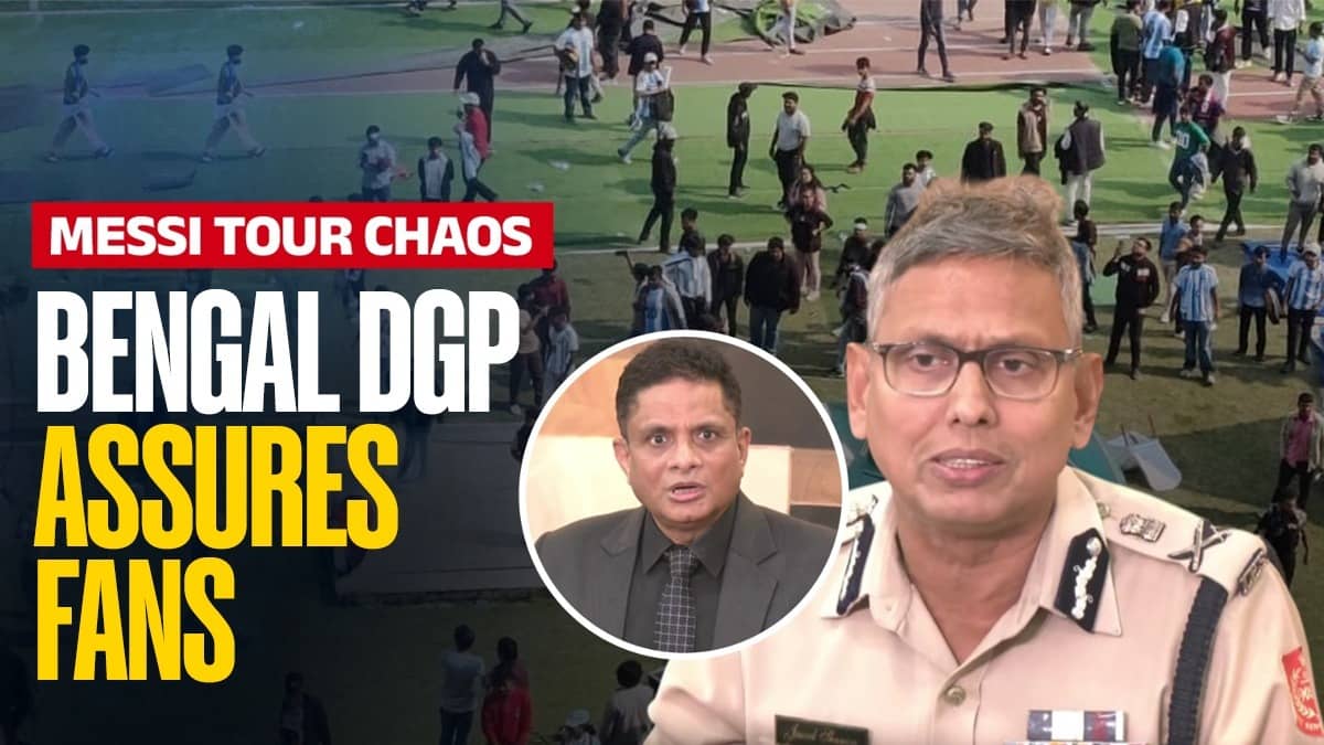 ‘Organiser Detained’: West Bengal DGP Assures Angry Messi Fans Of Ticket Refund After Salt Lake Stadium Chaos