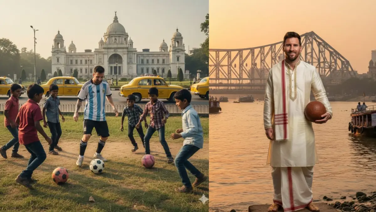 Lionel Messi Goat India Tour, Day 1 LIVE Updates 2025: Reigning Argentina’s World Cup Winning Skipper Lights Up City Of Joy With His Arrival