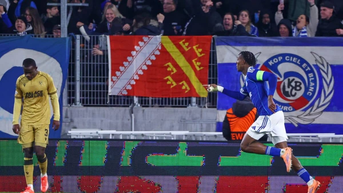 Strasbourg Suspends Striker Emmanuel Emegha For One Game