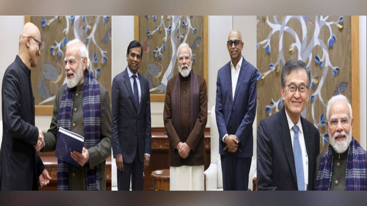 Microsoft, Intel, Cognizant And Counting; PM Modi’s Marathon Meetings With Tech Giants In One Day