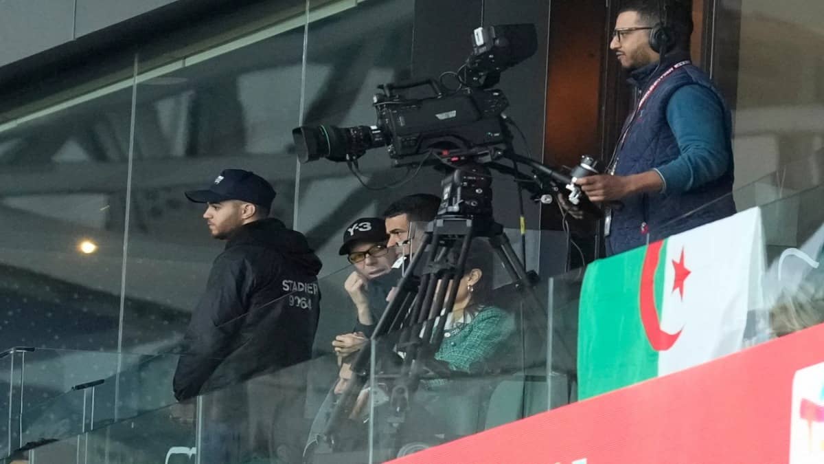 Proud Dad Zinedine Zidane Watches As Algeria Open AFCON With 3-0 Win Over Sudan