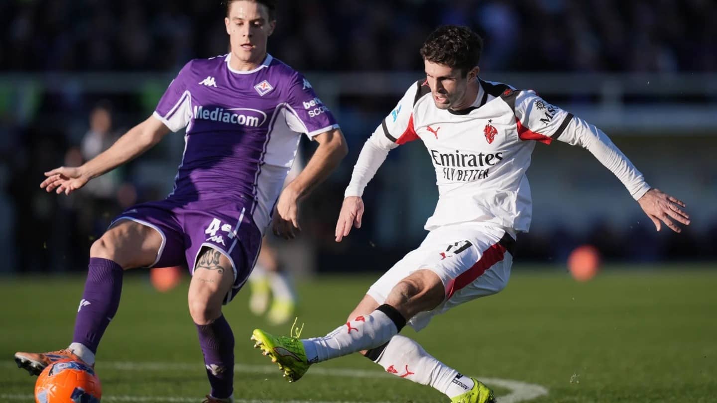 AC Milan Extend Unbeaten Run To 18 Matches With Late Equalizer Against Relegation-Threatened Fiorentina