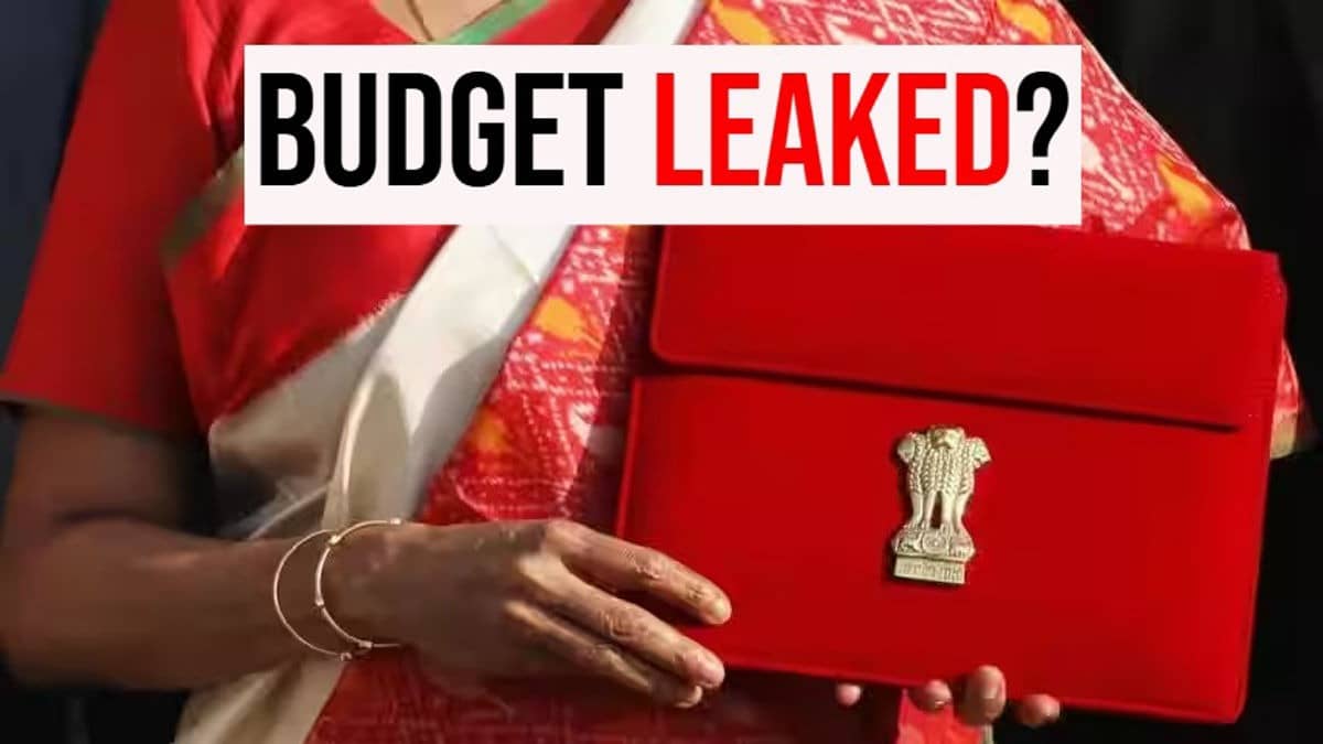 Budget Leaked Before Feb 1? Pictures Of Scanned Copy Shared Online | What’s The Truth?