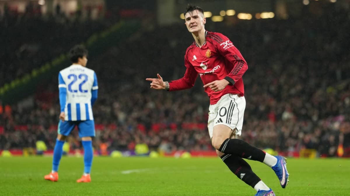 United Star Benjamin Sesko Sets The Tone For Manchester Derby In Premier League: ‘It’d Be Massive To Beat Them’