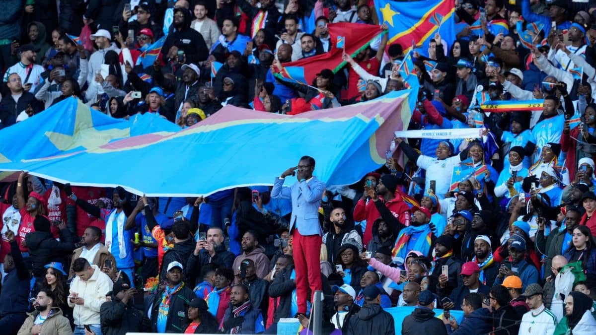 WATCH| Algeria Striker Mohamed Amoura Mocks DR Congo Superfan ‘Lumumba’ After AFCON Win