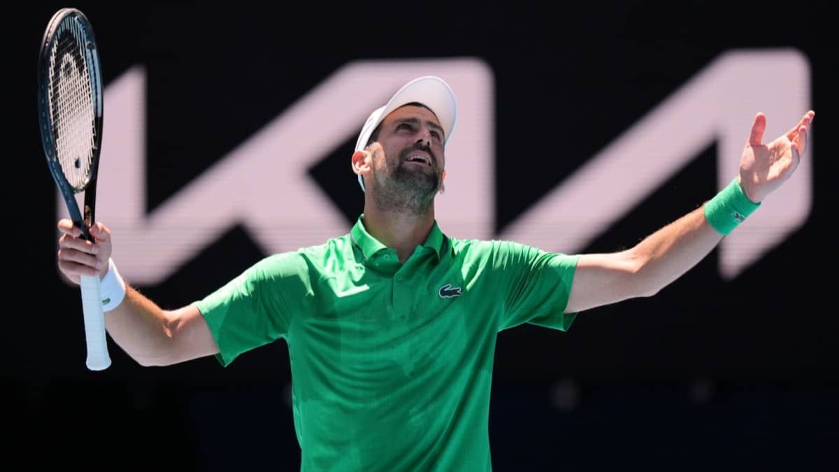 AO 2026: Novak Djokovic Clinches 399th Grand Slam Singles Victory With Win Over Francesco Maestrelli, Advances To Third Round