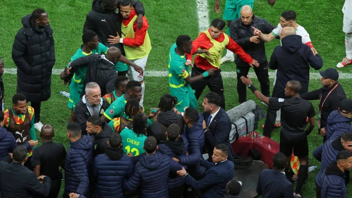 FIFA Boss Gianni Infantino Criticizes “Unacceptable” Senegal Conduct At Chaotic Africa Cup Final