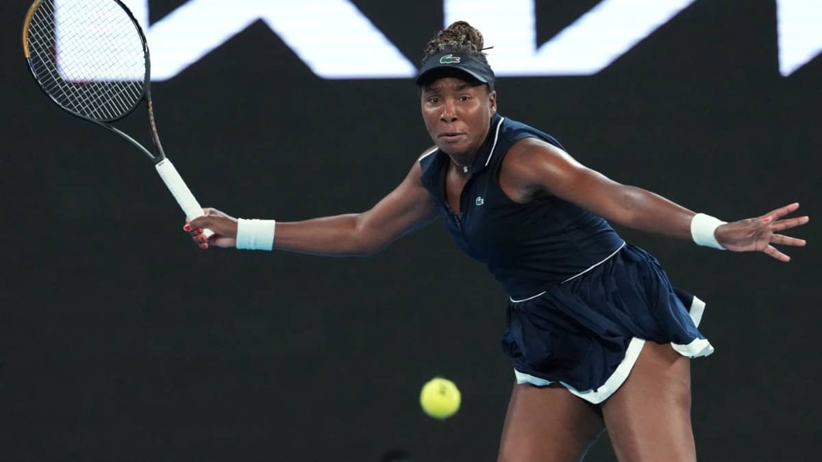 Venus Williams Sets Record At Australian Open Despite Conceding Defeat in First Round