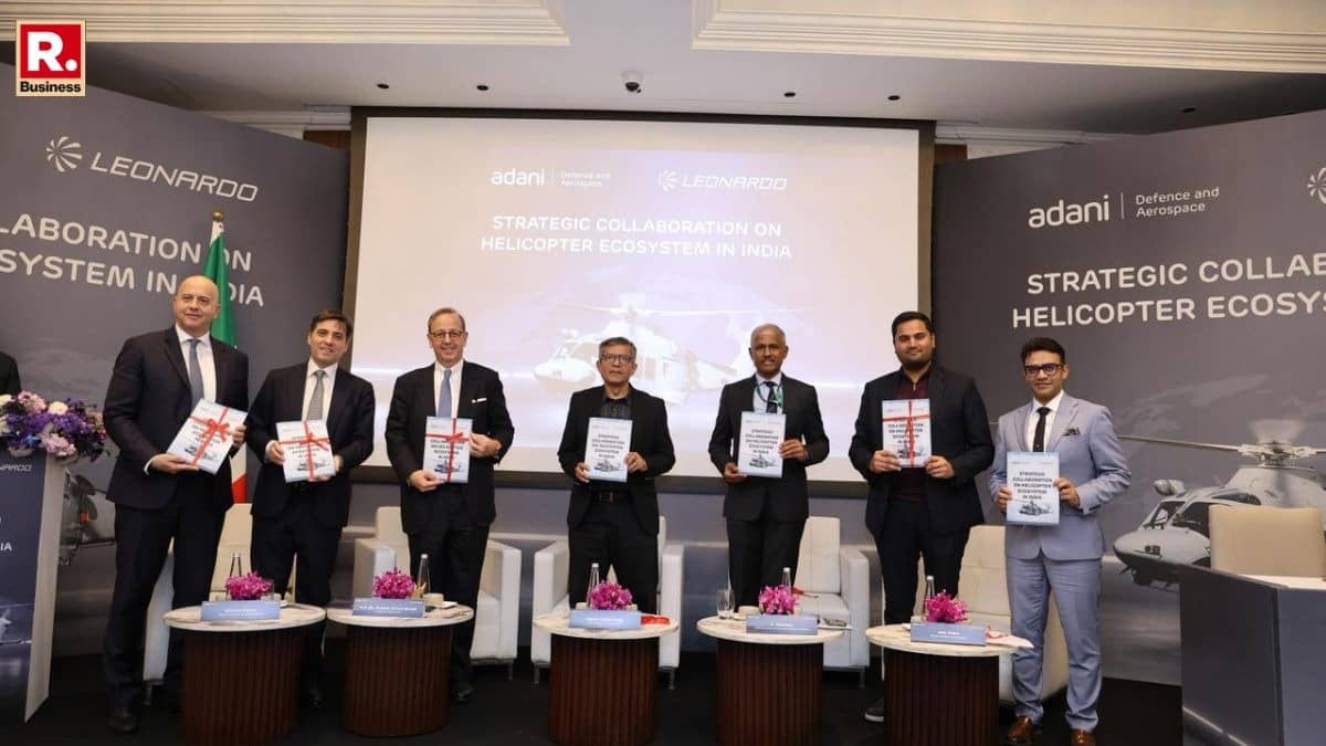 India Eyes Local Helicopter Manufacturing as Adani Defence, Leonardo Ink MoU