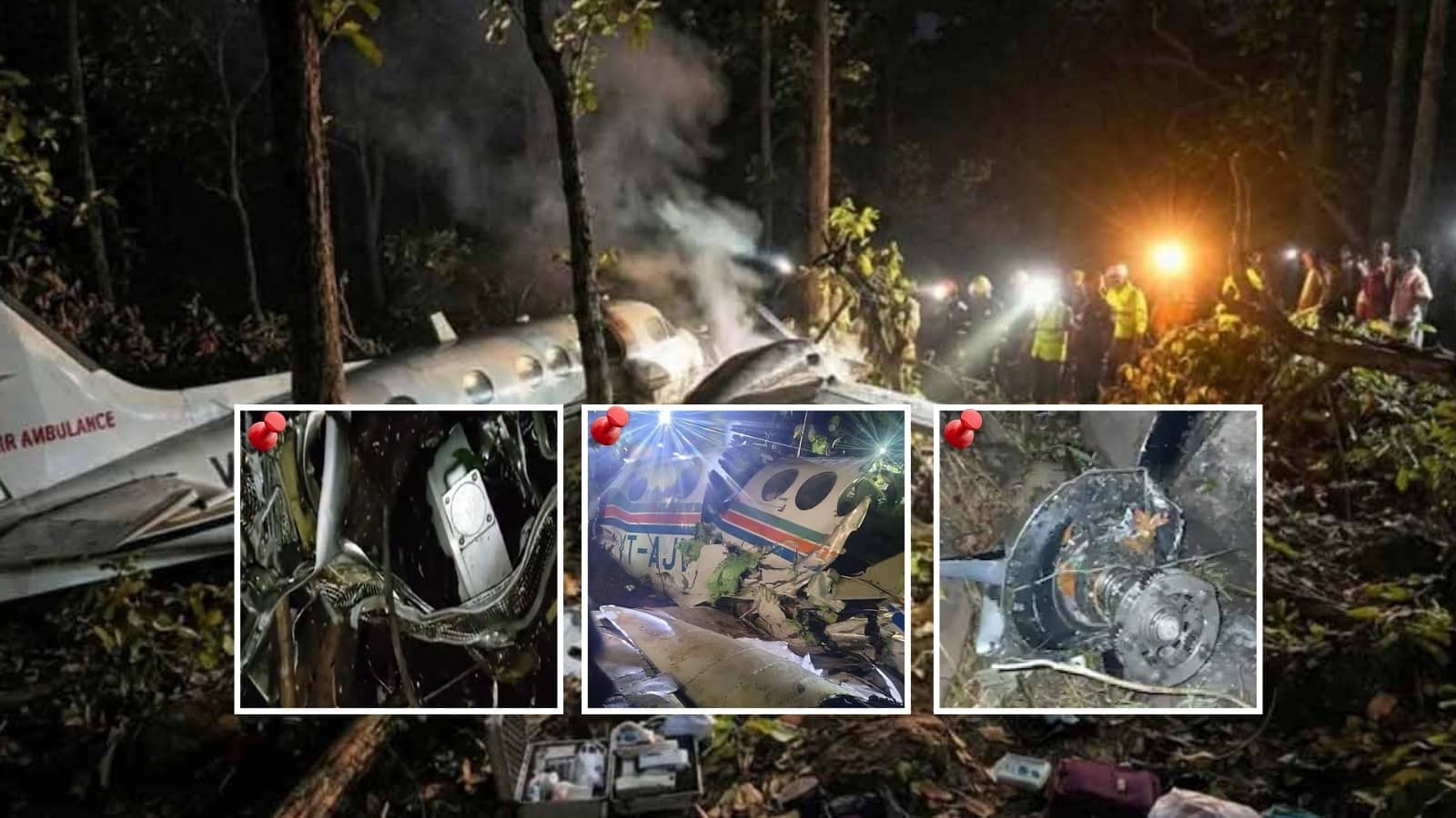 All 7 On Board Ranchi-Delhi Air Ambulance Killed in Crash; Passenger Manifest Reveals Identities