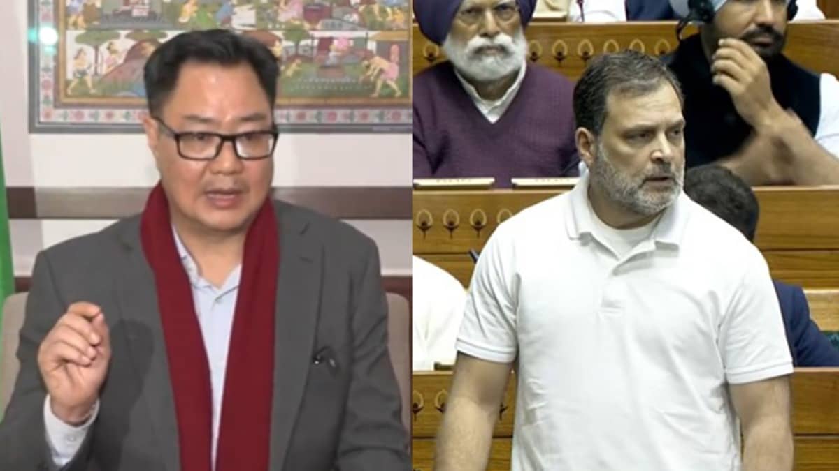 Kiren Rijiju Backs BJP Women MP’s Complaint, Accuses Congress of Breaching House Norms