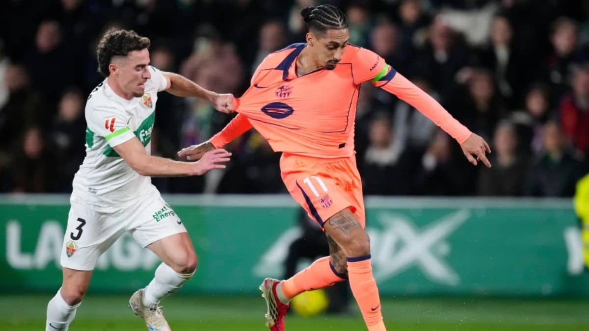 Raphinha Doubtful For Barcelona’s Copa Del Rey Semifinal Against Atletico Madrid