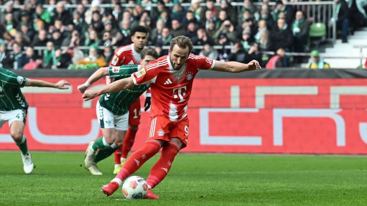 Bayern Munich Forward Harry Kane Reaches Major Career Milestone With Brace Against Werder Bremen