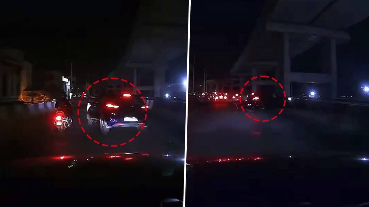 Bengaluru: Drunk Driver’s High-Speed Stunt On Agara Flyover Caught On Camera | WATCH