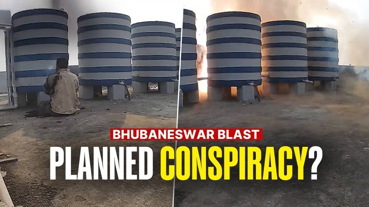 CCTV Captures Bhubaneswar Blast On Rooftop: ‘Bombmaker’ And Mother Killed After Crude Device Detonates, NIA Probes ‘Larger Conspiracy’