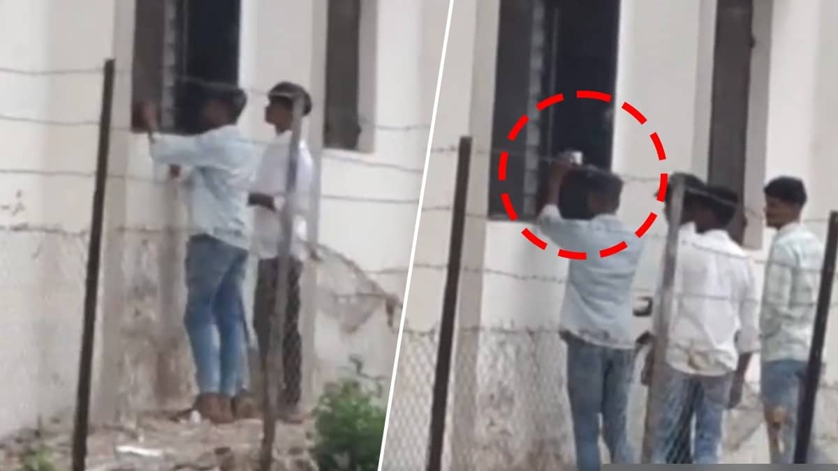 Mass Cheating Exposed On CCTV As Relatives Deliver Cheating Slips To Students In Maharashtra’s Shirur