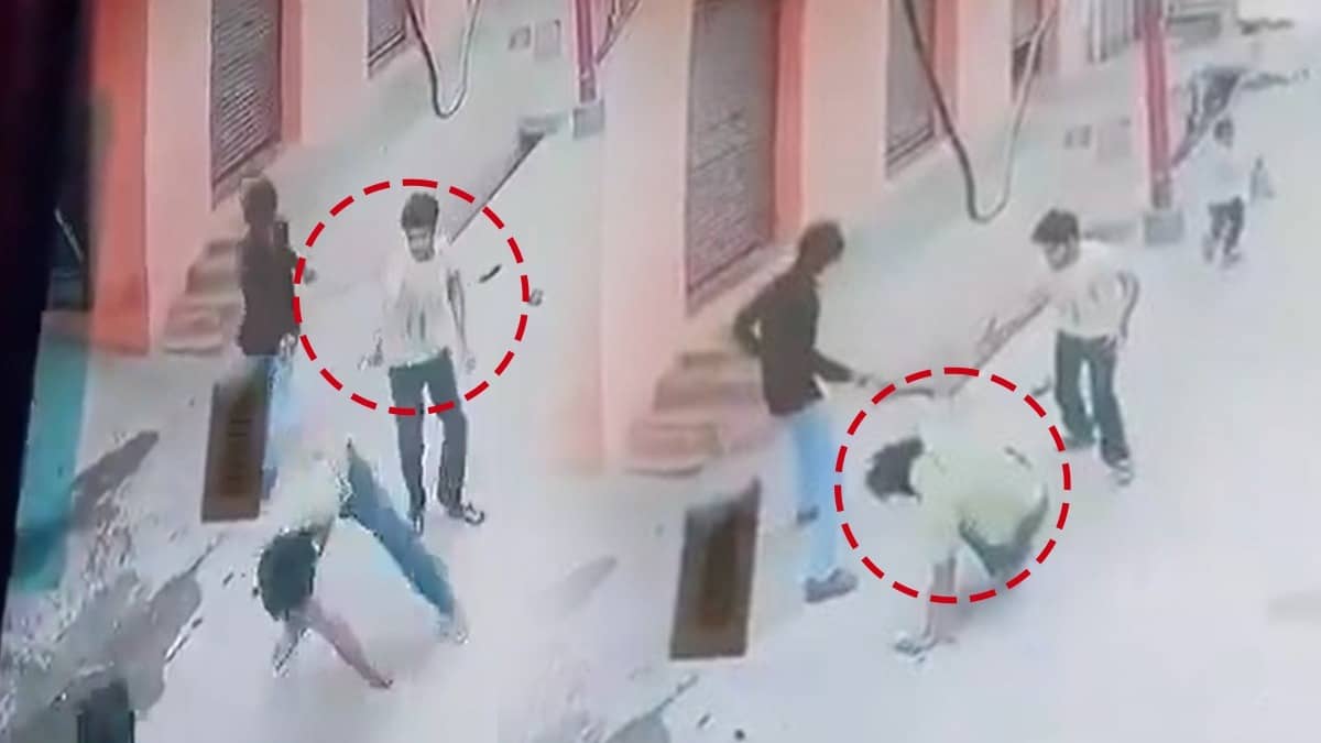 Daylight Murder in Greater Noida: Man Shot Dead Outside Home, CCTV Captures Horrific Moment