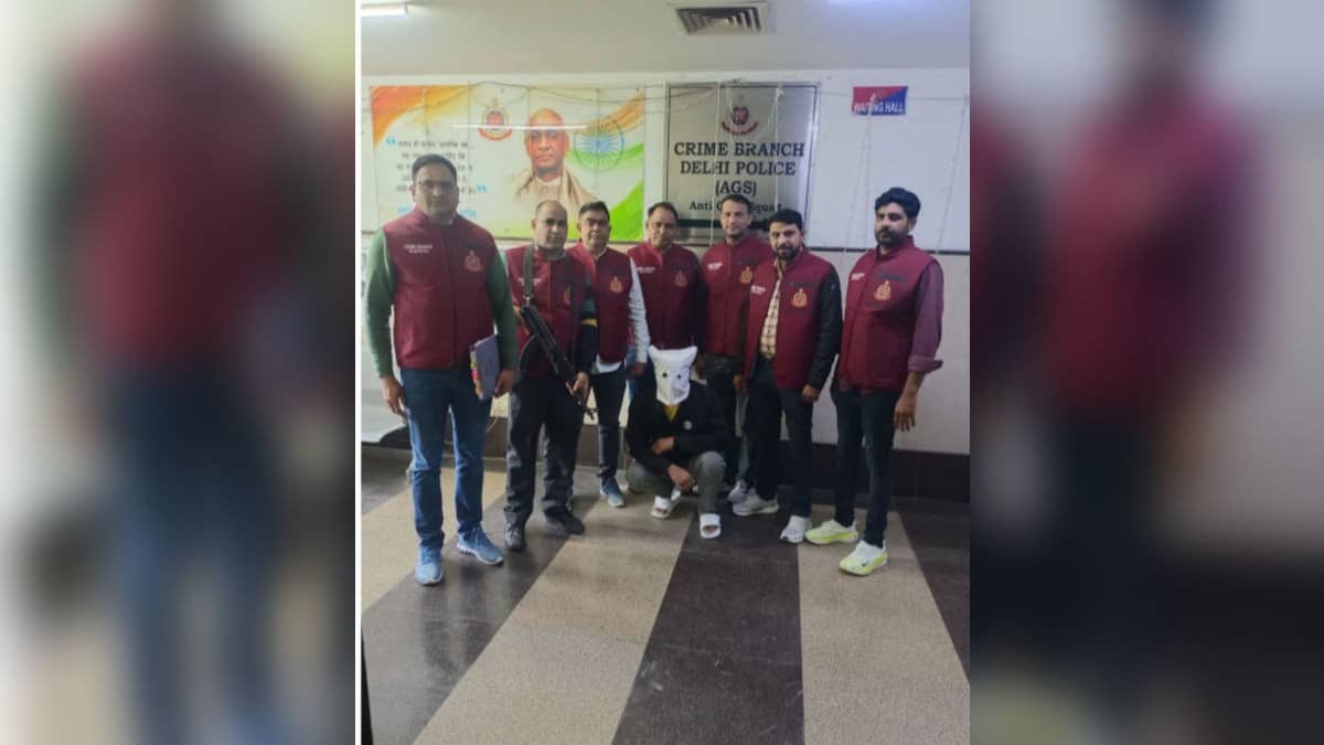 Delhi Crime Branch Nabs Shooter Linked to Kaushal Chaudhary Gang; Planned Murder of Burari Businessman Foiled