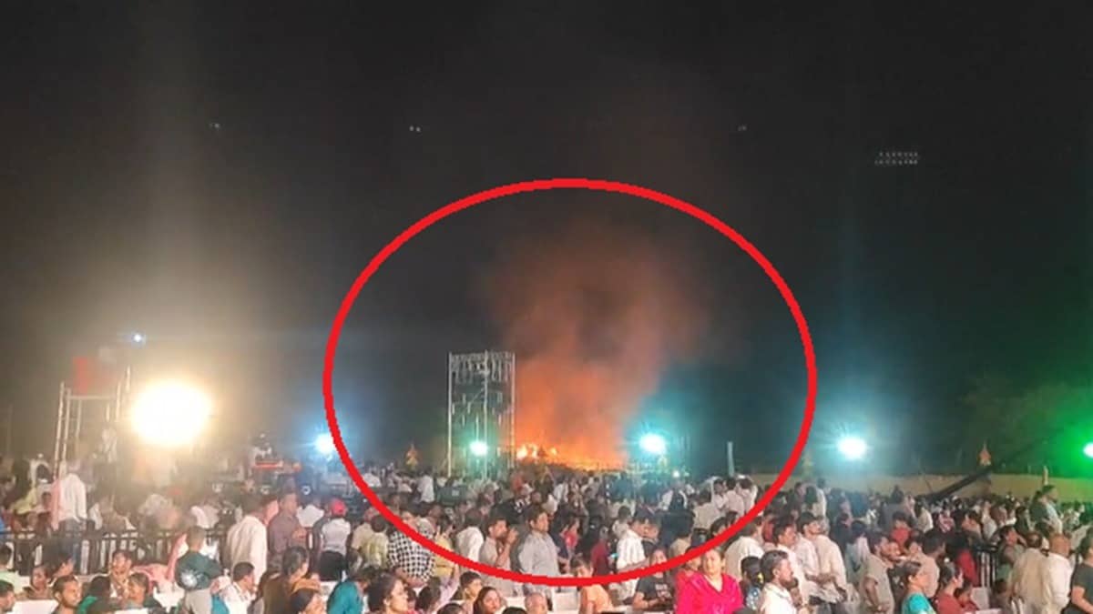 Fire Erupts At Hampi Festival As Karnataka CM Siddaramaiah Attends Inauguration