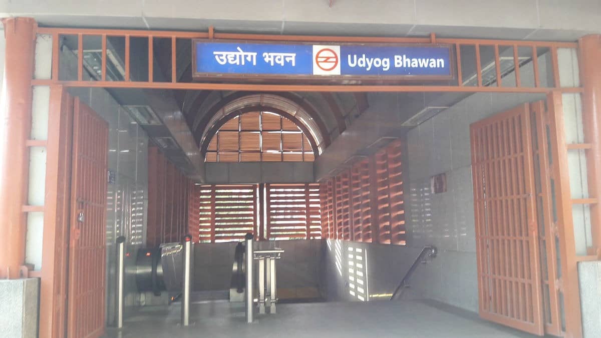 Delhi’s Udyog Bhawan Metro Station To Be Renamed ‘Seva Teerth Bhawan’