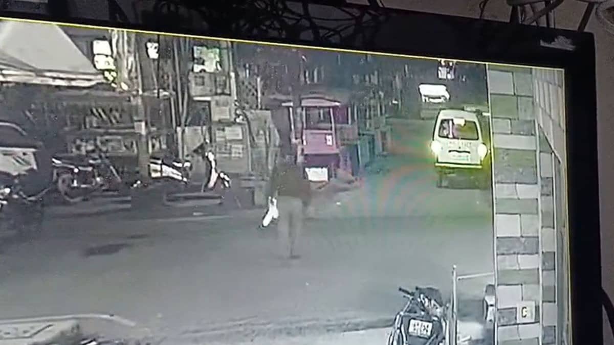 Haldwani Horror: Man Flung Into Air By Speeding Motorcycle | VIDEO