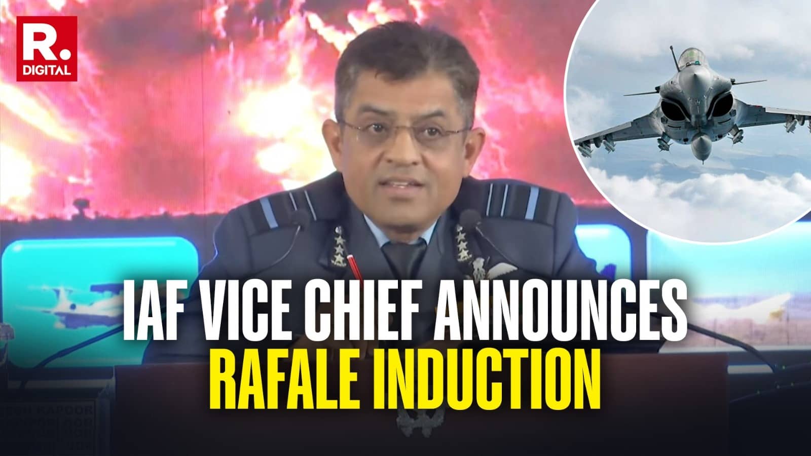 ‘Hero Of Op Sindoor’: IAF Vice Chief Hails Rafale, Declares Expansion Ahead Of Mega Jets Deal